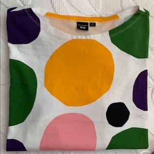Uniqlo Marimekko cotton oversized shirt Med